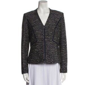 Lafayette 148 Tweed Pattern Jacket